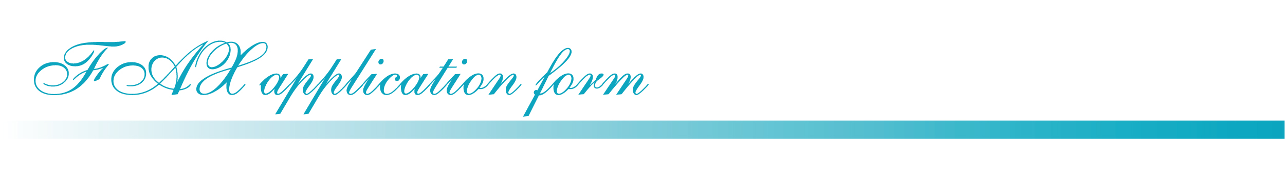 FAXお申し込み用紙バナー