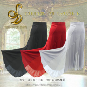 エスカルゴ調シースルーレッスンスカート - 画像 (5)