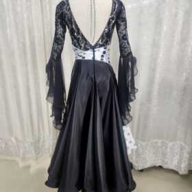 【試着・レンタル・購入】黒のSサイズパソドレス - 画像 (3)