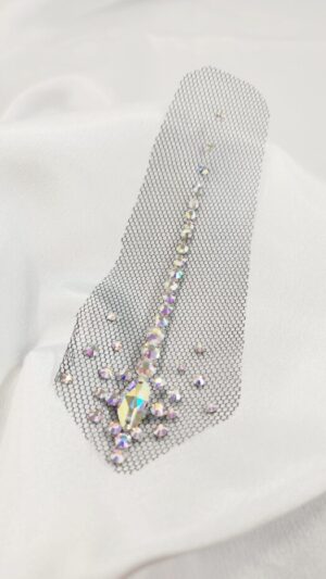 社交ダンスヘアアクセサリー チュールタイプ GH06