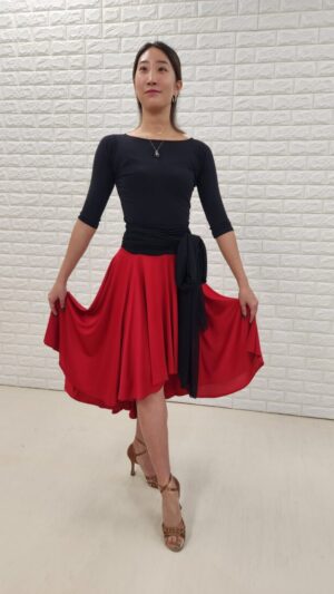 練習・本番兼用Amour Lineラテンスカート