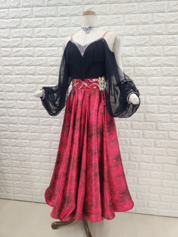 紫色の社交ダンスパソドレス ジャンディ 紫色の社交ダンスパソドレス