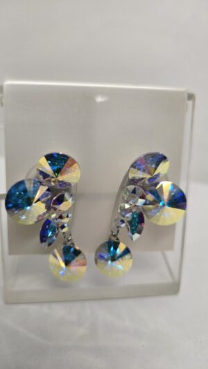 社交ダンスアクセサリー　ピアスオーロラ639