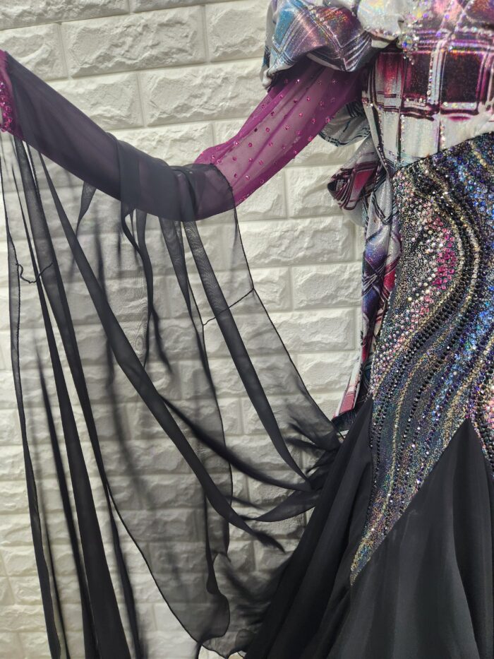 試着・レンタル・購入】社交ダンスドレス Mサイズ ブラック