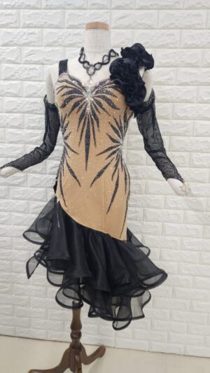 ラテンドレス【公式】社交ダンスドレス通販・レンタルの白樺ドレス