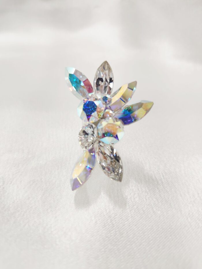 豪華　社交ダンス　イヤリング　スワロフスキー　オーロラ　タンゴ　ラテン　667 豪華 社交ダンス イヤリング スワロフスキー オーロラ タンゴ ラテン 667