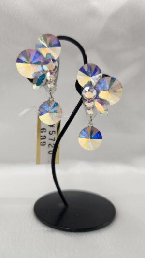 社交ダンスアクセサリー　イヤリング　オーロラ639