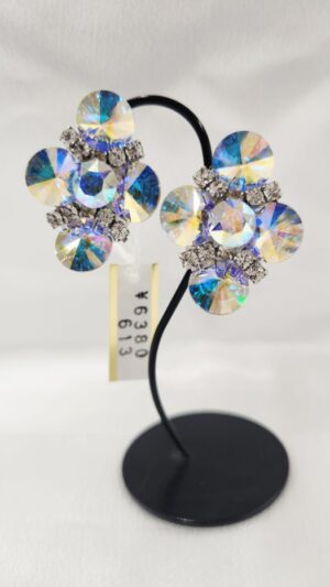 社交ダンスアクセサリー　イヤリング　オーロラ613