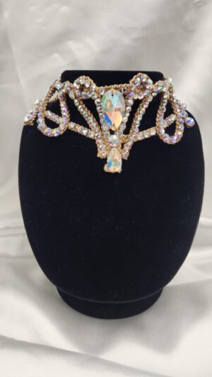 社交ダンス用　アクセサリー　敏感肌用　ハンドメイド　チョーカー18