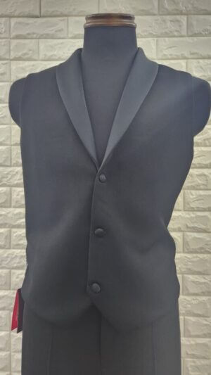 社交ダンス用　メンズベスト　襟付き　DSI　4011